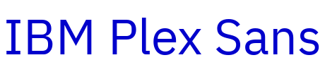 IBM Plex Sans フォント